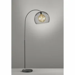 Lampadaire Fischer & Honsel Wire Noir, 1 lumière