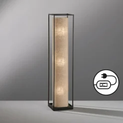 Lampadaire Fischer & Honsel Thor Noir, 3 lumières