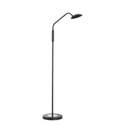 Lampadaire Fischer & Honsel Tallri LED Noir, 1 lumière