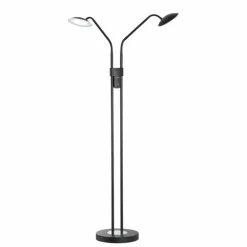 Lampadaire Fischer & Honsel Tallri LED Noir, 2 lumières