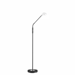 Lampadaire Fischer-Honsel Dent LED Noir, 1 lumière