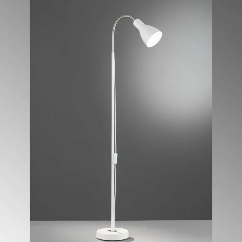 Lampadaire Fischer-Honsel Lolland Crème, 1 lumière