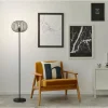 Lampadaire Fischer-Honsel Mocca Noir, 1 lumière