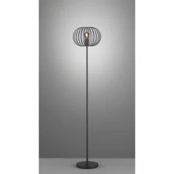 Lampadaire Fischer-Honsel Mocca Noir, 1 lumière
