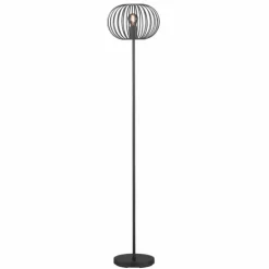 Lampadaire Fischer-Honsel Mocca Noir, 1 lumière