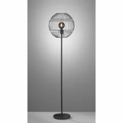 Lampadaire Fischer-Honsel Drops Noir, 1 lumière