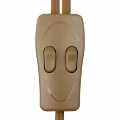 Lampadaire Globo COMMA Laiton, Noir, 2 lumières