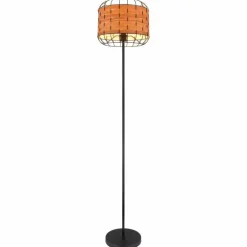 Lampadaire Globo ELMAR Noir, 1 lumière