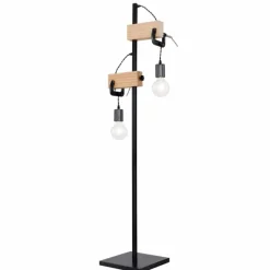 Lampadaire Globo LUDI Noir, 2 lumières