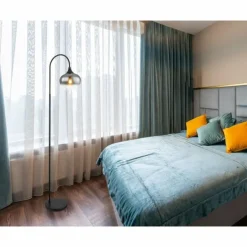 Lampadaire Globo MAXY Noir, 1 lumière