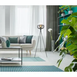 Lampadaire Globo MAXY Noir, 1 lumière