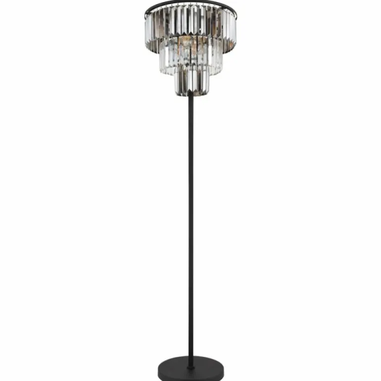 Lampadaire Globo NAXIS Noir, 3 lumières