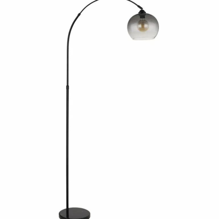 Lampadaire Globo NEWCASTLE Noir, 1 lumière