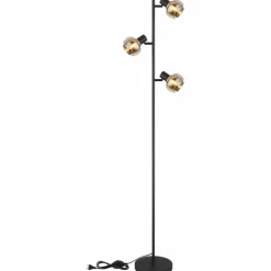 Lampadaire Globo TOKKI Noir, 3 lumières