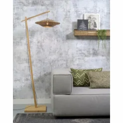 Lampadaire Good & Mojo BALI Écru, 1 lumière