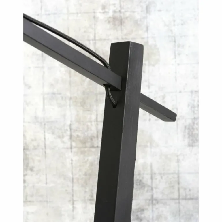 Lampadaire Good & Mojo BALI Noir, 1 lumière