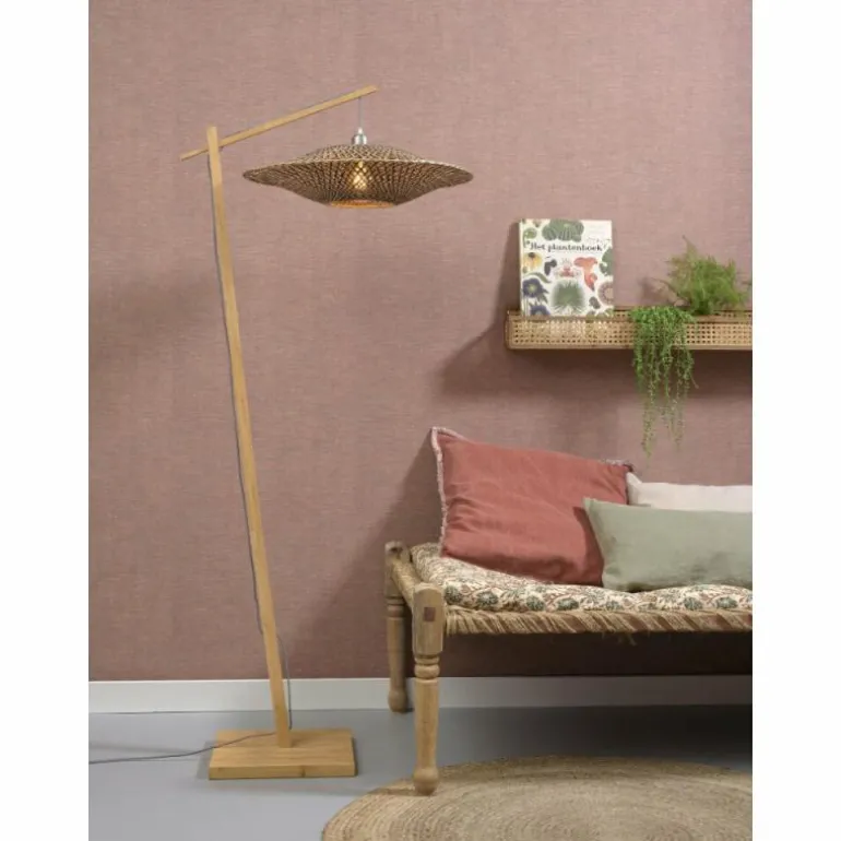 Lampadaire Good & Mojo BALI Écru, 1 lumière