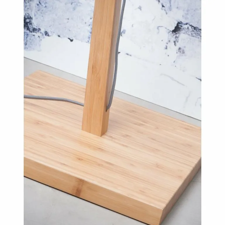 Lampadaire Good & Mojo BALI Écru, 1 lumière