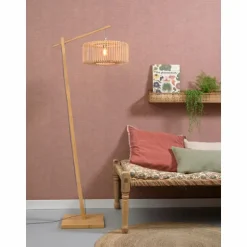 Lampadaire Good & Mojo BROMO Écru, 1 lumière