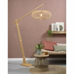 Lampadaire Good & Mojo CANGO Écru, 1 lumière