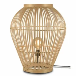 Lampadaire Good & Mojo TUVALU Écru, 1 lumière
