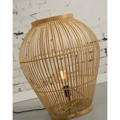 Lampadaire Good & Mojo TUVALU Écru, 1 lumière