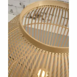 Lampadaire Good & Mojo TUVALU Écru, 1 lumière