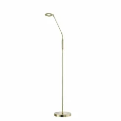 Lampadaire Honsel Dent LED Laiton, 1 lumière, Changeur de couleurs