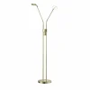Lampadaire Honsel Dent LED Or, 2 lumières