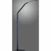 Lampadaire Honsel Geri LED Gris, 1 lumière