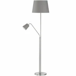 Lampadaire Honsel Layer Nickel mat, 1 lumière