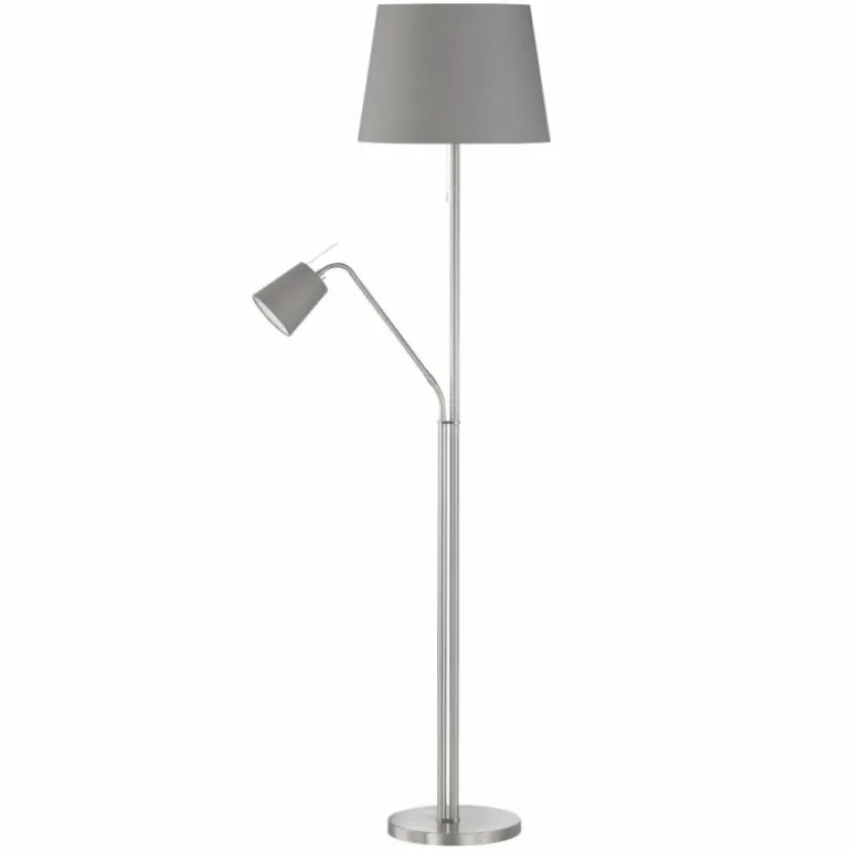 Lampadaire Honsel Layer Nickel mat, 1 lumière