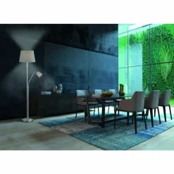 Lampadaire Honsel Layer Nickel mat, 1 lumière