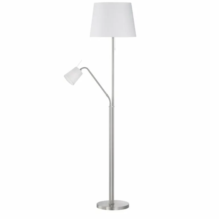 Lampadaire Honsel Layer Nickel mat, 1 lumière