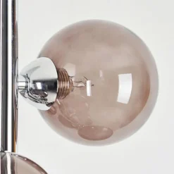 Lampadaire Hyco Chrome, 9 lumières
