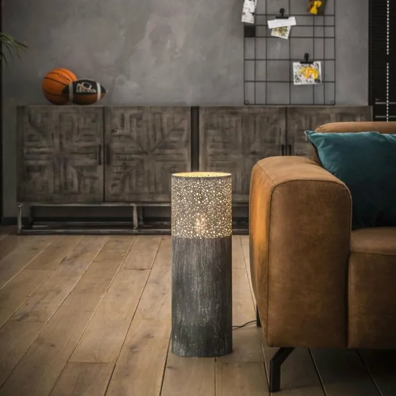 Lampadaire INDIJK Gris, 1 lumière