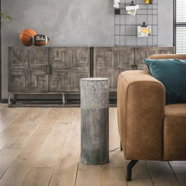 Lampadaire INDIJK Gris, 1 lumière