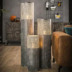 Lampadaire INDIJK Gris, 1 lumière