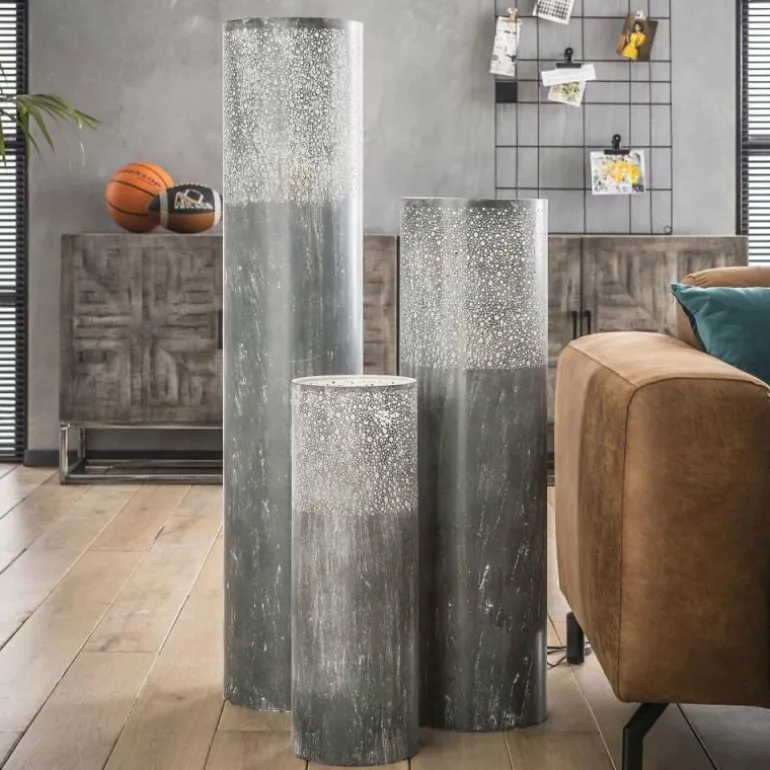 Lampadaire INDIJK Gris, 1 lumière