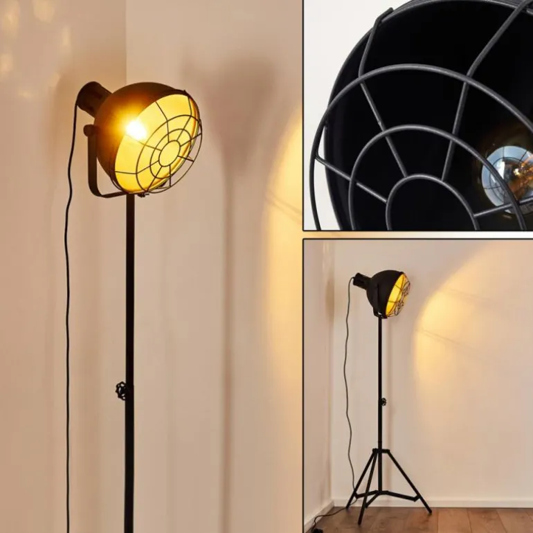 Lampadaire Jonsered Noir, 1 lumière