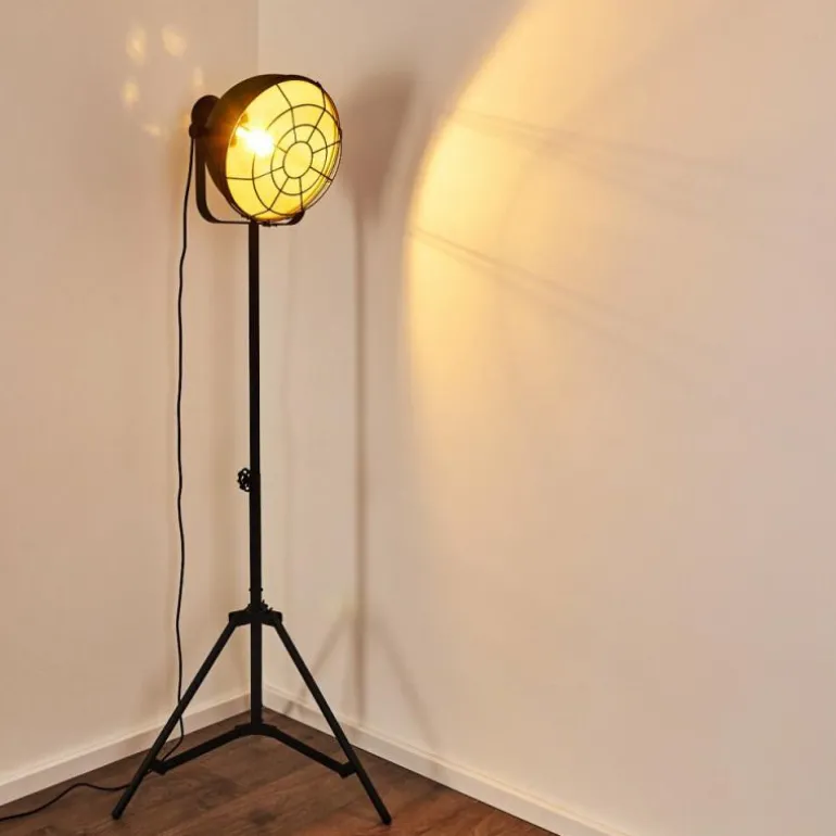 Lampadaire Jonsered Noir, 1 lumière