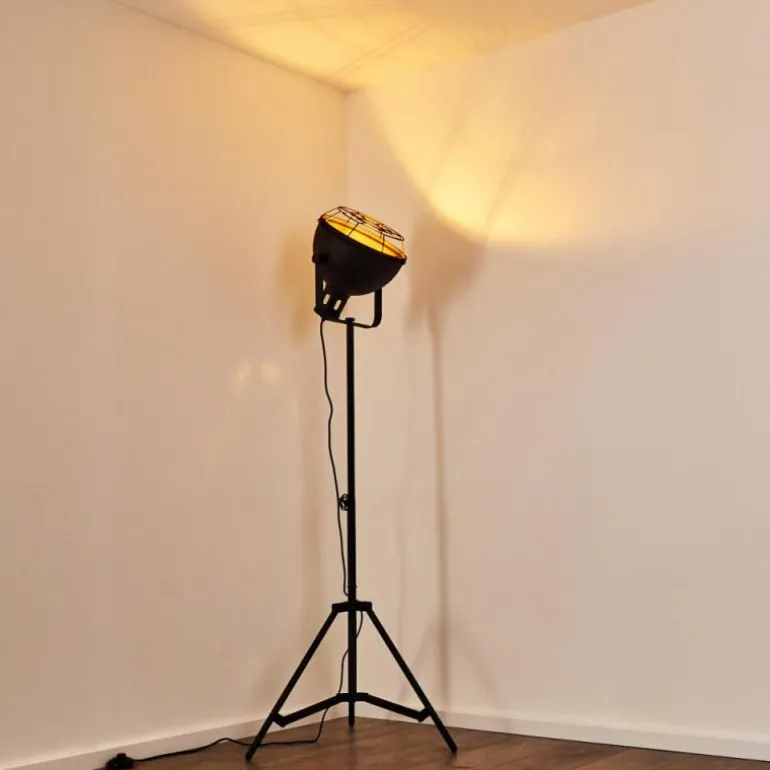 Lampadaire Jonsered Noir, 1 lumière