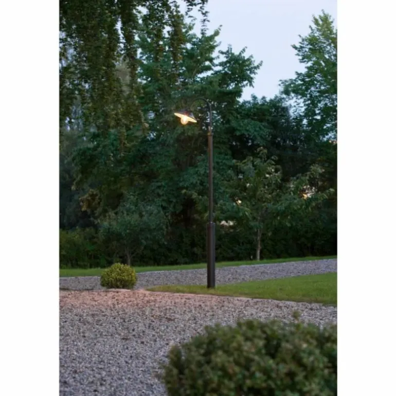 Lampadaire Konstsmide Vega Noir, 1 lumière