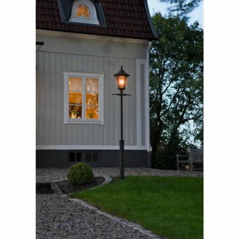 Lampadaire Konstsmide Virgo Noir, 1 lumière