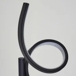 Lampadaire Lavaca LED Noir, 2 lumières