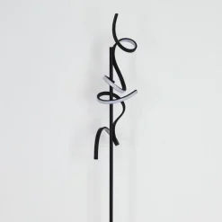 Lampadaire Lavaca LED Noir, 2 lumières