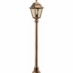 Lampadaire LCD Lennestadt Cuivre, 1 lumière