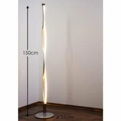 Lampadaire LED Mantra SAHARA Chrome, 1 lumière