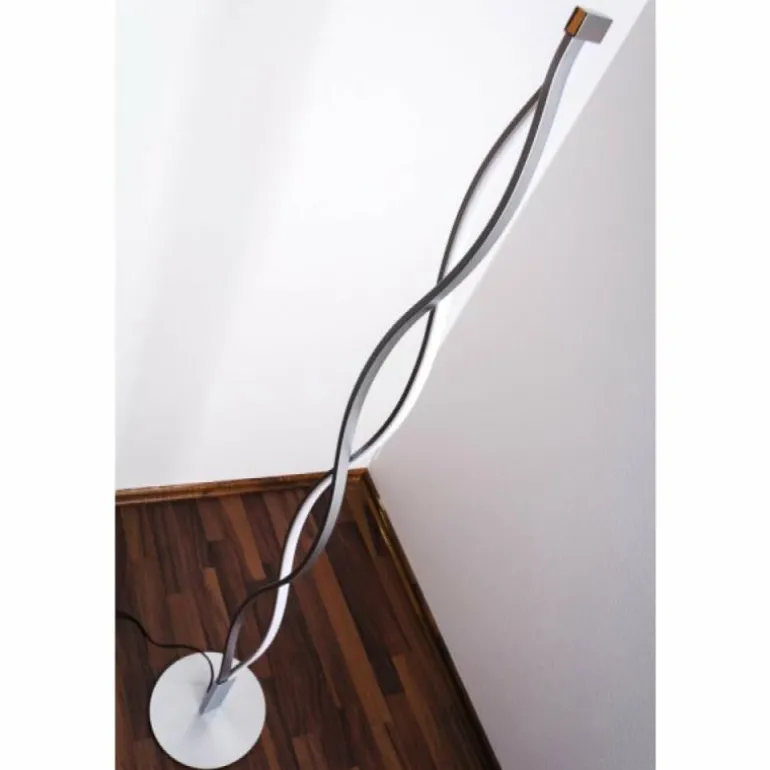 Lampadaire LED Mantra SAHARA Chrome, 1 lumière
