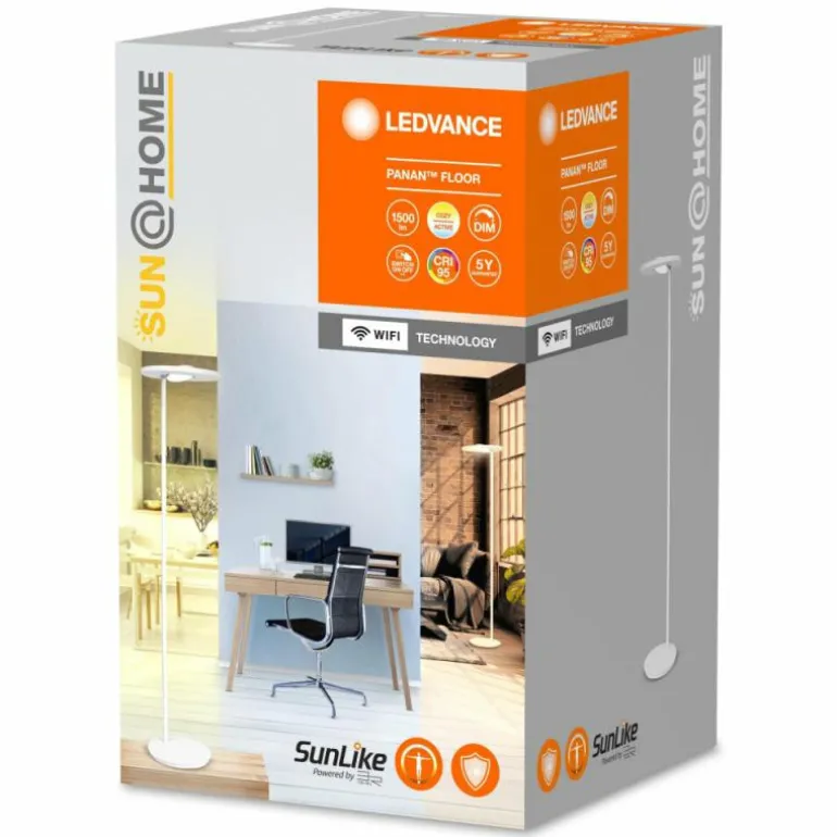 Lampadaire LEDVANCE Sun@Home Blanc, 1 lumière